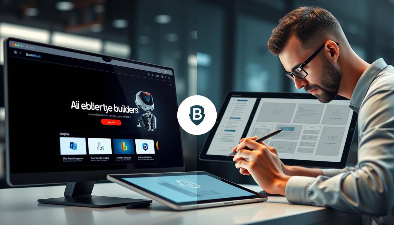 ai website builder vs human