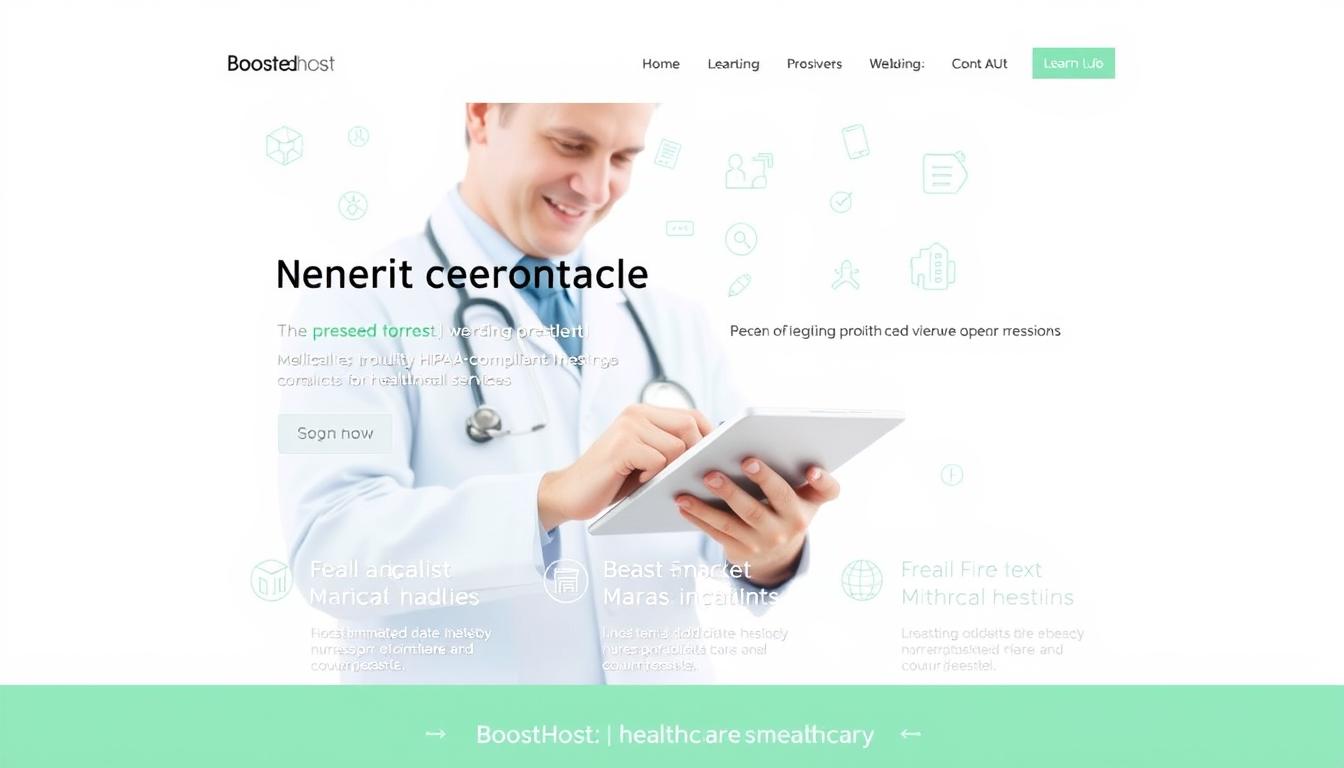best hosting for doctors websites