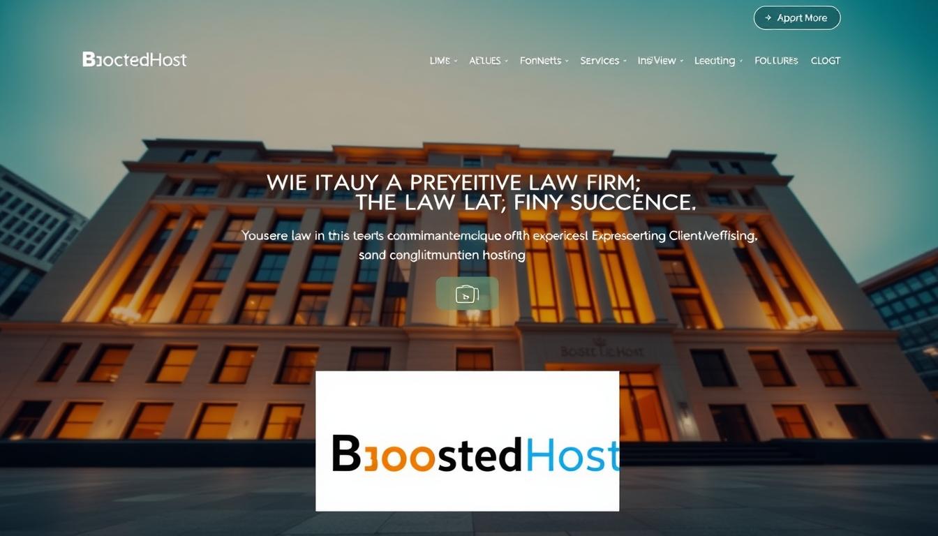 best hosting for law firm websites
