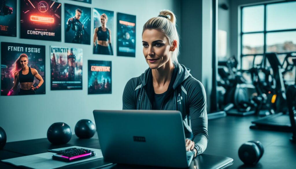 fitness business content writing